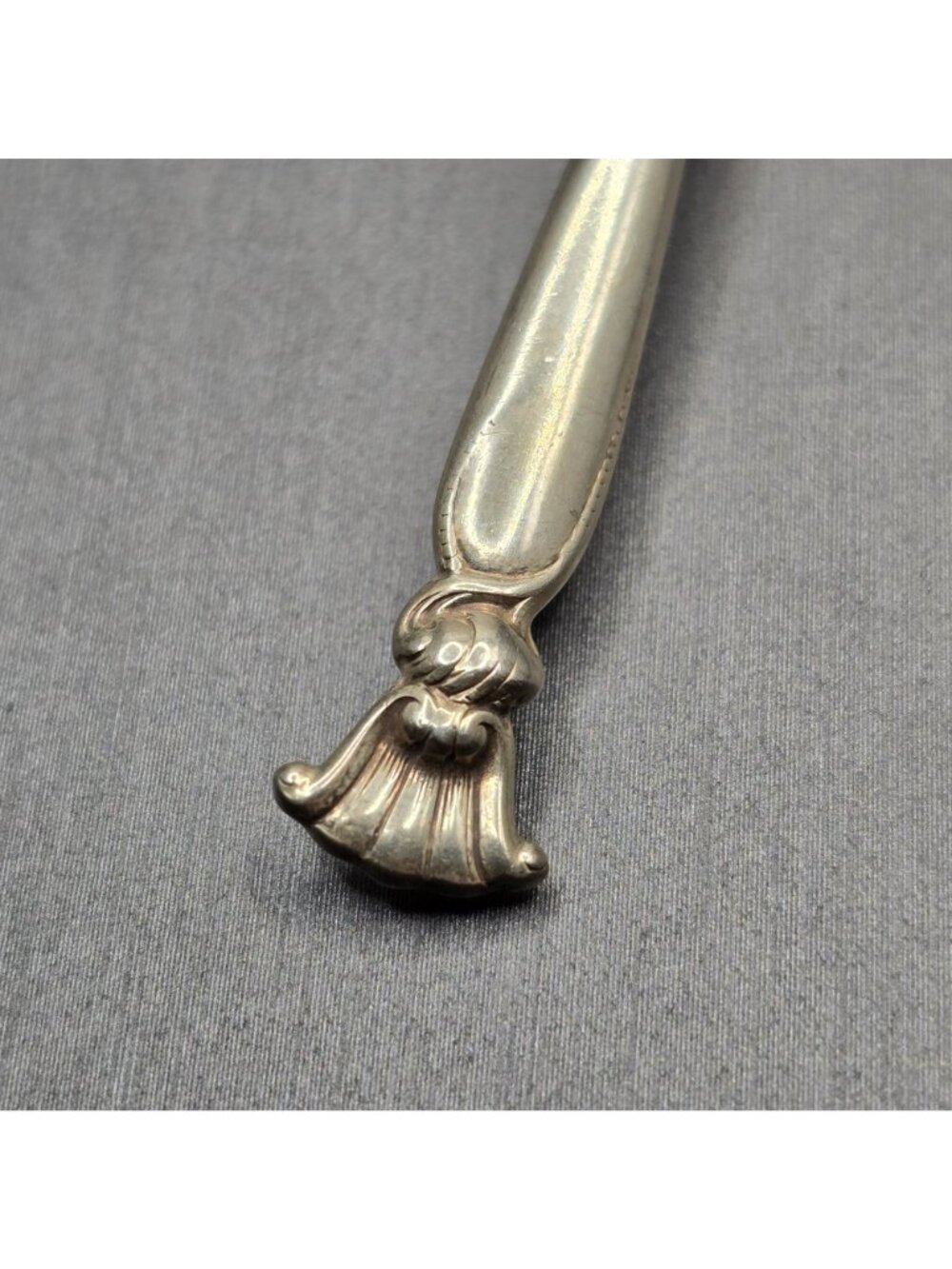 Vintage Wallace Sterling Silver Spoon Brooch Romance Of The Sea Pin Miniature - Picture 2 of 9